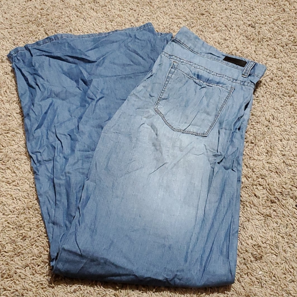 Blank NYC wide leg jeans